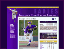 Tablet Screenshot of issaquahbaseball.com